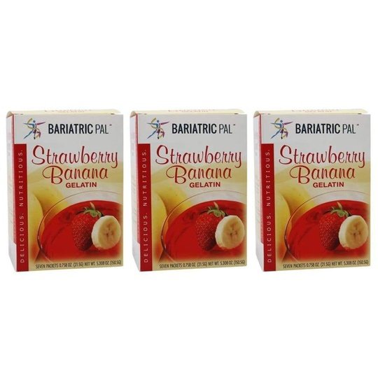 BariatricPal Protein Gelatin - Strawberry Banana