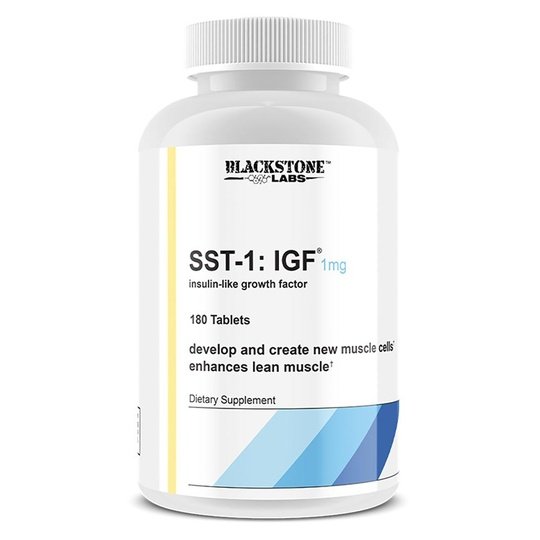 Blackstone Labs SST-1: IGF 1mg 180Tabs