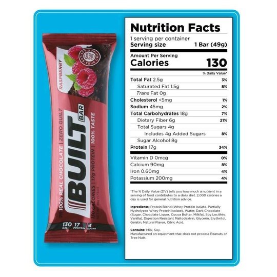 Built High Protein Bar - Variety Pack