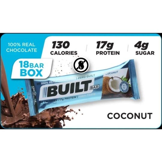 Built High Protein Bar - Coconut