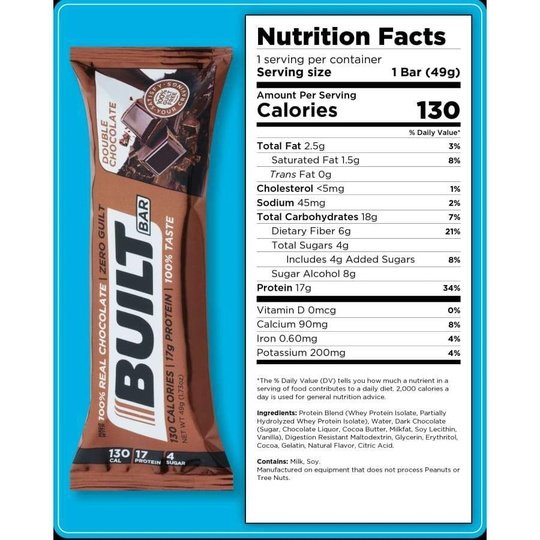 Built High Protein Bar - Variety Pack