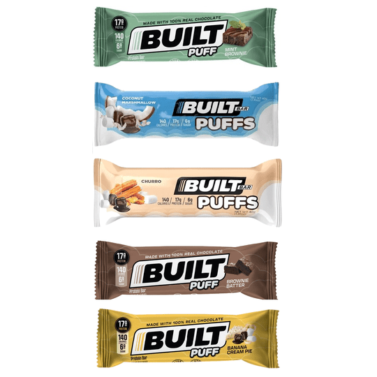 Built Bar Protein Puffs Variety Pack