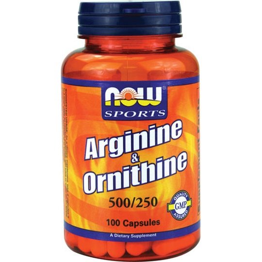 Now Arginine & Ornithine (100 caps)