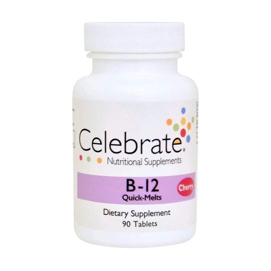 Celebrate Vitamin B-12 - Sublingual Quick-Melt (1,000 mcg)
