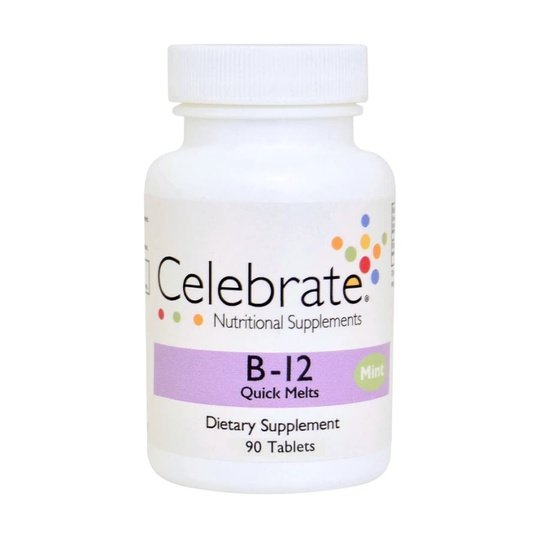 Celebrate Vitamin B-12 - Sublingual Quick-Melt (1,000 mcg)