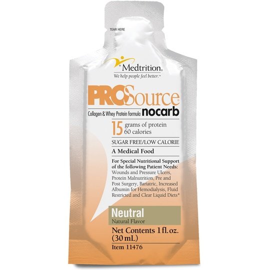 ProSource NoCarb Liquid Collagen & Whey Protein by Medtrition