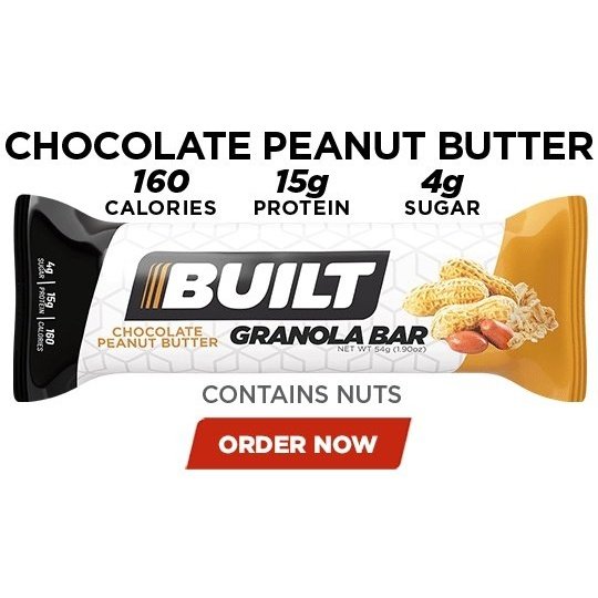 Built Bar Protein Granola Bar - Chocolate Peanut Butter