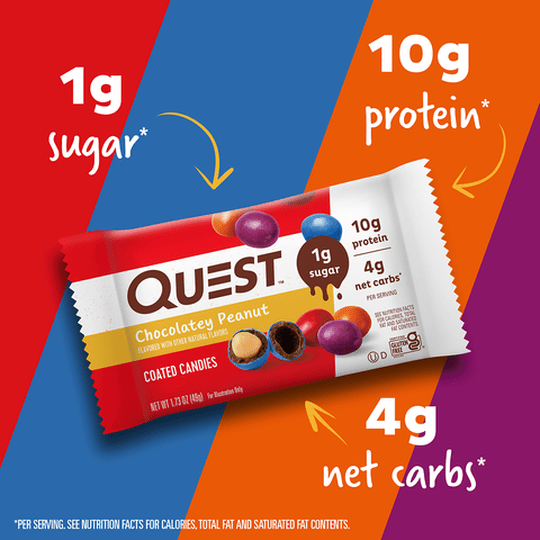 Quest Nutrition Chocolatey Peanut Coated Candies