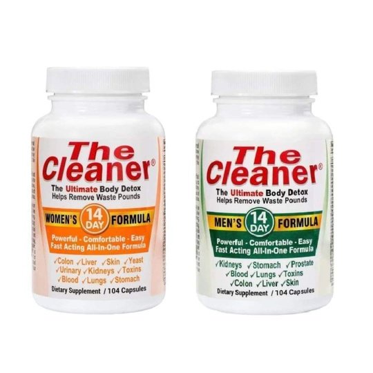 The Cleaner® His and Hers Formula Kit: The Ultimate Body Detox