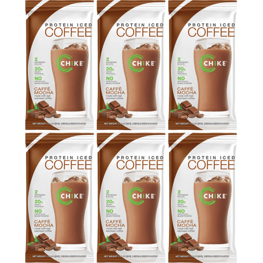 Chike Nutrition Natural High Protein Iced Coffee Single Packets - Available in 3 Flavors!