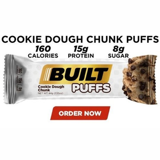 Built Bar Protein Puffs - Cookie Dough Chunk