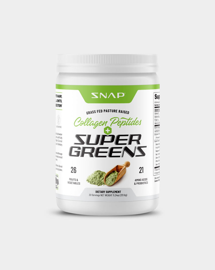 SNAP Supplements Collagen + Super Greens