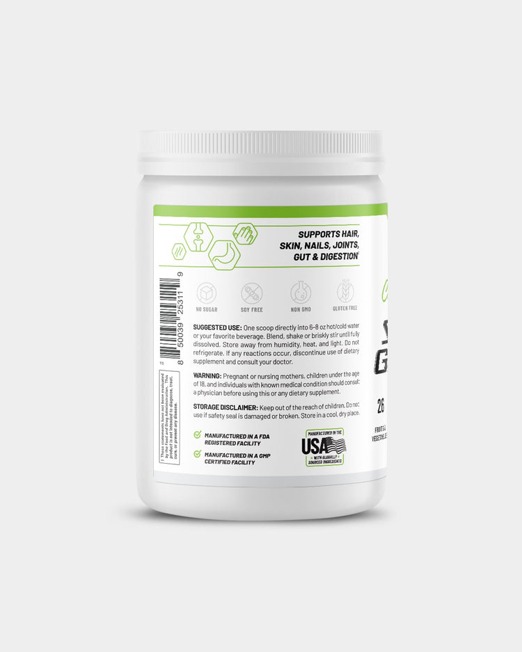 SNAP Supplements Collagen + Super Greens