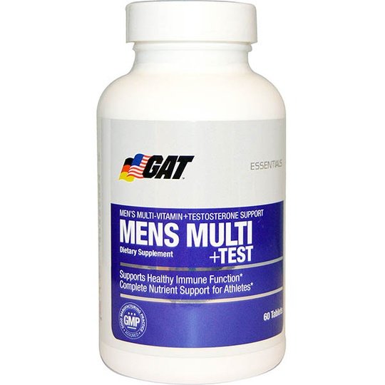 GAT Mens Multi + Test (60 Tabs)