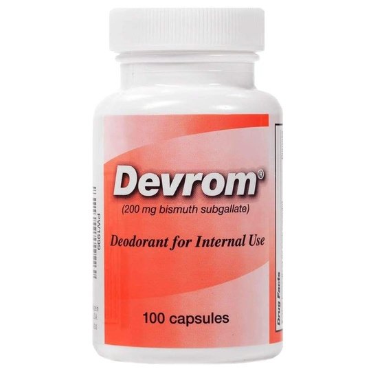 Devrom Flatulence Deodorizer and Internal Deodorant