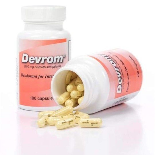 Devrom Flatulence Deodorizer and Internal Deodorant