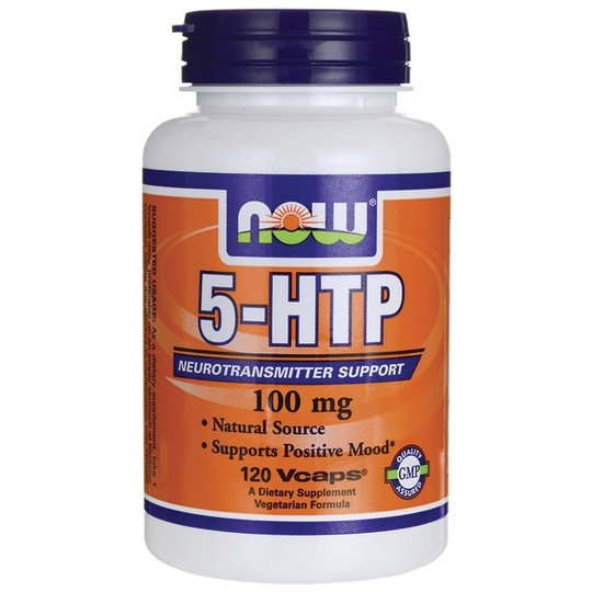 NOW 5-HTP 100mg (120vcaps)