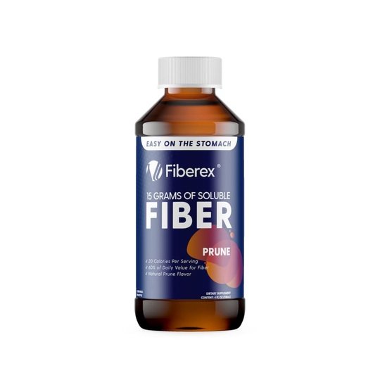 Fiberex Liquid Fiber & Laxative - Natural Prune Flavor (16oz)