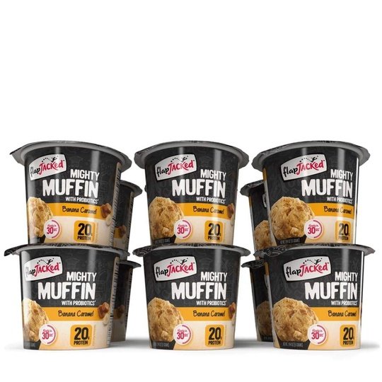 FlapJacked Mighty Muffins with Probiotics - Available in 10 Flavors!