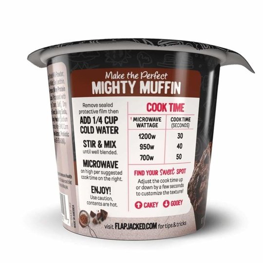 FlapJacked Mighty Muffins with Probiotics - Available in 10 Flavors!