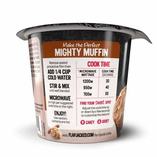 FlapJacked Mighty Muffins with Probiotics - Available in 10 Flavors!