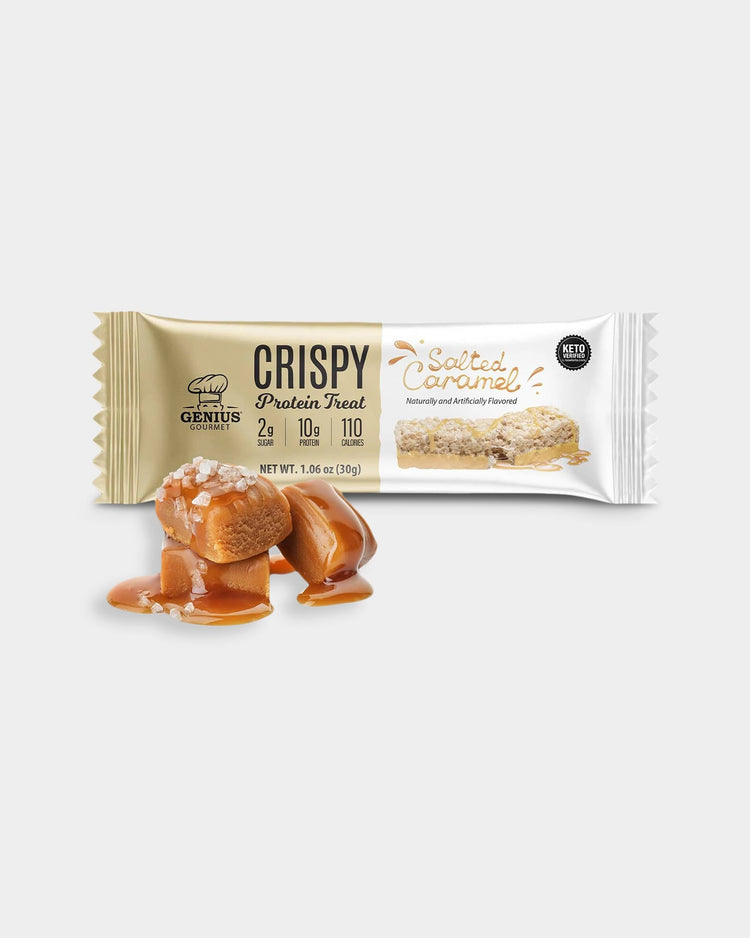 Genius Gourmet Crispy Protein Treat, 10 Pack