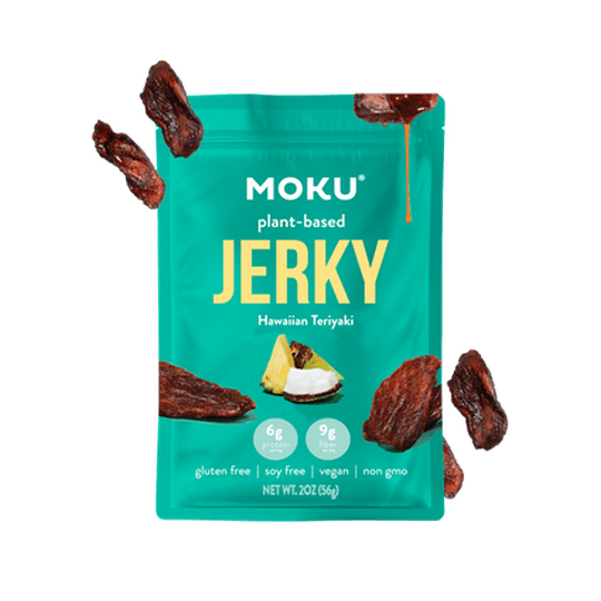 Plant-Based Mushroom Jerky by Moku Foods