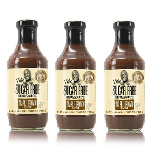 G Hughes' Smokehouse Sugar-Free BBQ Sauce - Maple Brown Flavored