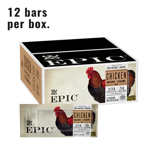 Epic Meat Bar - Chicken Raisin Sesame