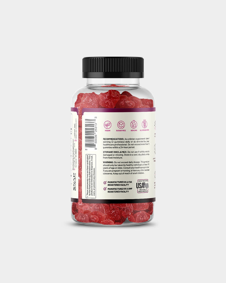 SNAP Supplements Immune Booster - Elderberry Gummies