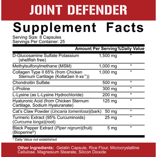 5% Nutrition Joint Defender Capsules