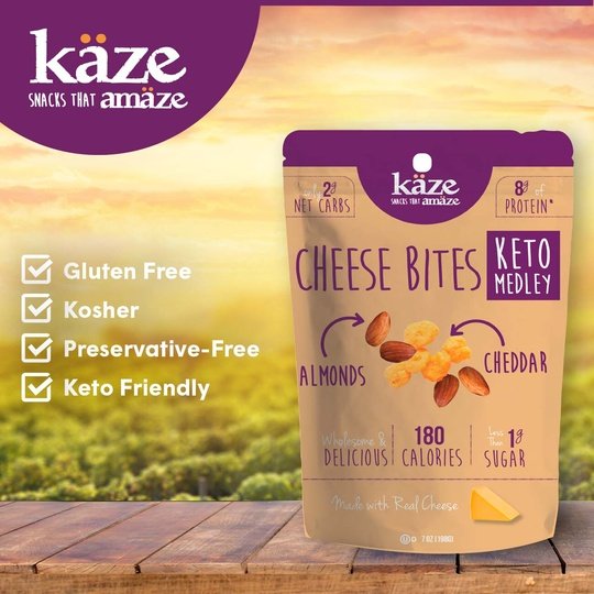 Keto Medley Cheese Bites by Kaze Cheese