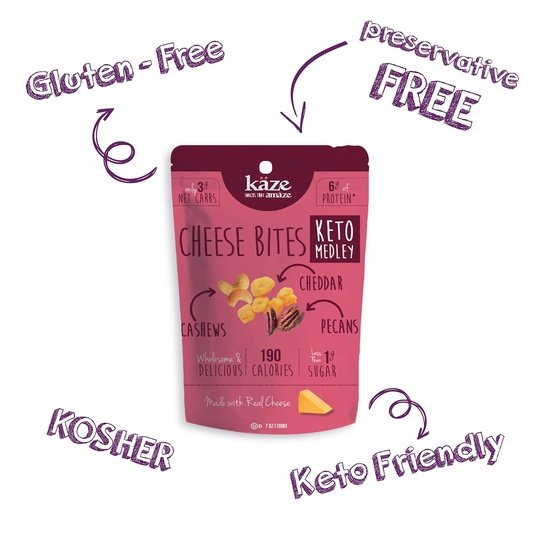 Keto Medley Cheese Bites by Kaze Cheese