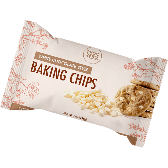 ChocZero No Sugar Added White Chocolate Baking Chips 7 oz