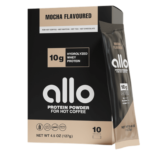 Protein Powder For Hot Coffee (Non-Creamer) by Allo Nutrition