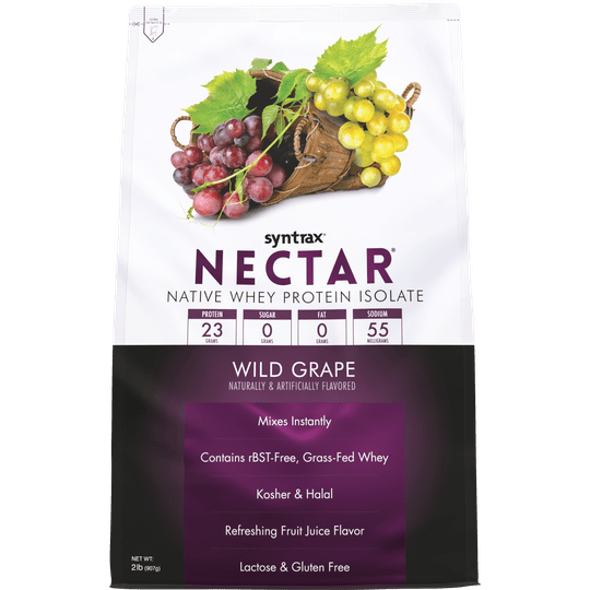 Syntrax Nectar 2lb Protein Powder - Wild Grape