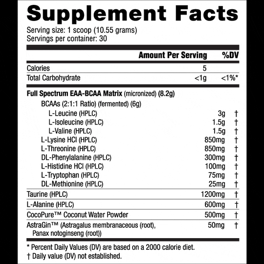 Nutrabio EAA Natural