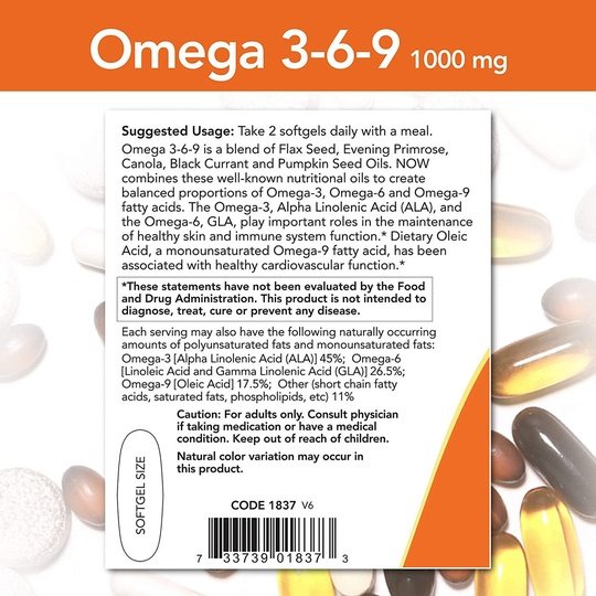 Now Omega 3-6-9