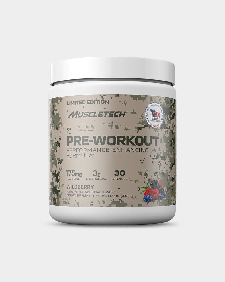 Muscletech Pre-Workout Homes For Our Troops Edition