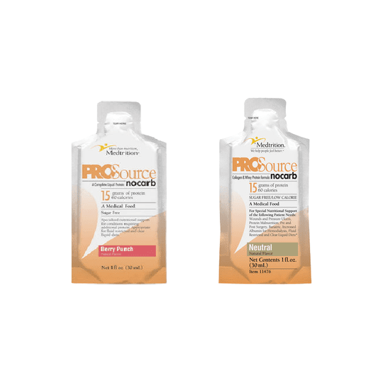 ProSource NoCarb Liquid Collagen & Whey Protein Packets by Medtrition - Variety Pack