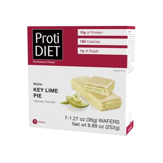 Proti Diet 10g Protein Wafer Bars - Key Lime