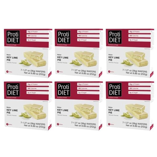 Proti Diet 10g Protein Wafer Bars - Key Lime