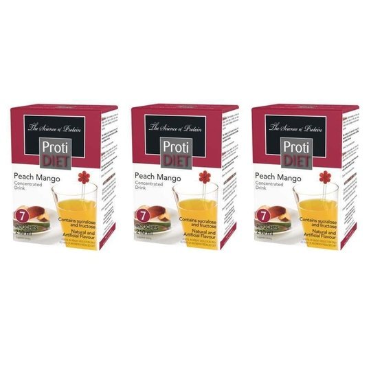 Proti Diet 15g Protein Fruit Concentrates - Peach Mango