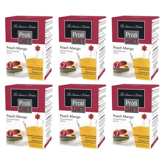 Proti Diet 15g Protein Fruit Concentrates - Peach Mango