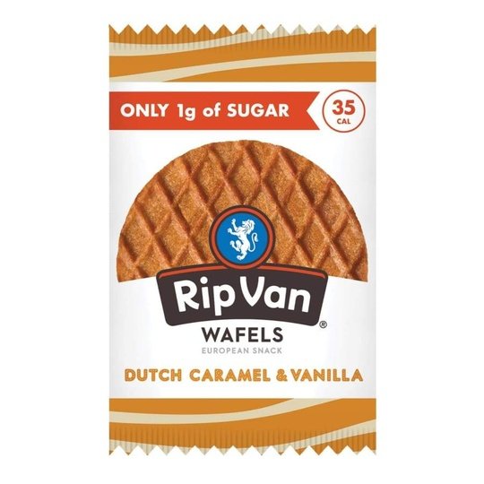 Rip Van Wafels - Dutch Caramel & Vanilla (Low-Sugar)