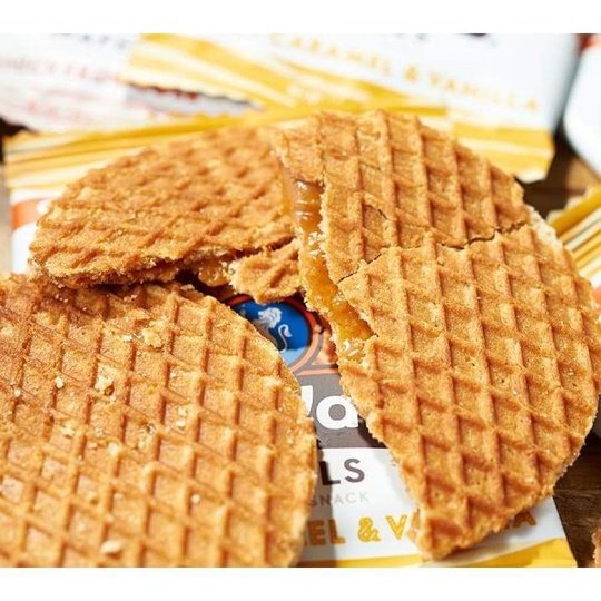 Rip Van Wafels - Dutch Caramel & Vanilla (Low-Sugar)