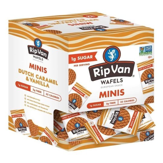 Rip Van Wafels - Dutch Caramel & Vanilla (Low-Sugar)