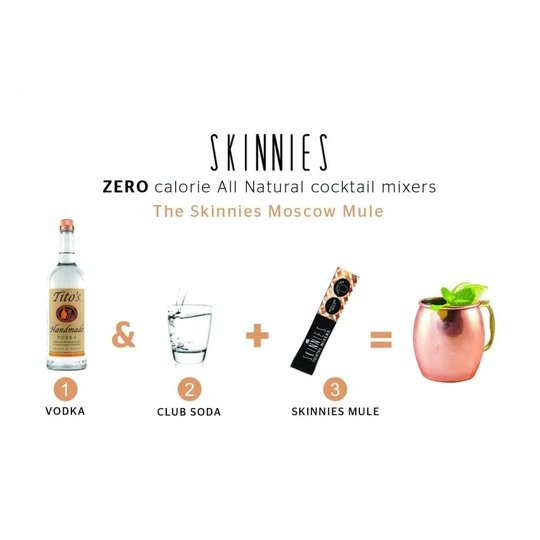 RSVP Skinnies Cocktail Mixers - Variety Pack