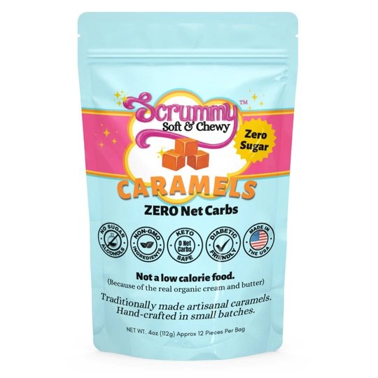 Scrummy Soft & Chewy Caramels by The Scrummy Sweets Co. - Classic Caramels