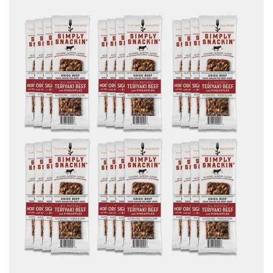 Simply Snackin' Beef Protein Snack - Variety Pack